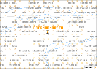 map of Obermörmoosen