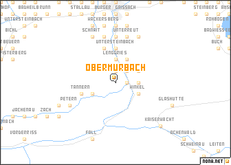 map of Obermurbach