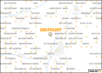 map of Oberndorf