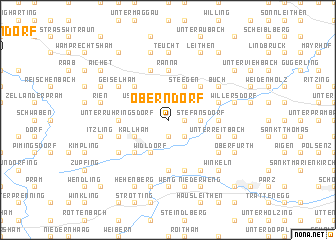 map of Oberndorf