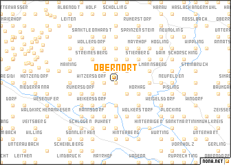 map of Obernort