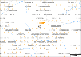 map of Oberort