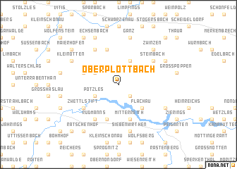 map of Oberplöttbach