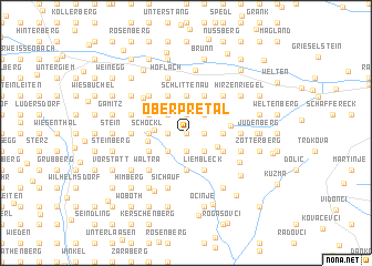 map of Oberpretal