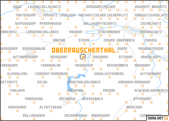 map of Ober Rauschenthal