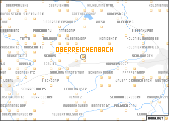 map of Oberreichenbach
