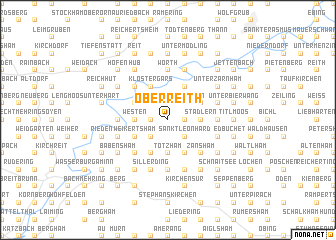 map of Oberreith