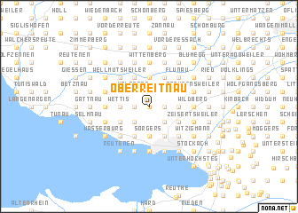 map of Oberreitnau