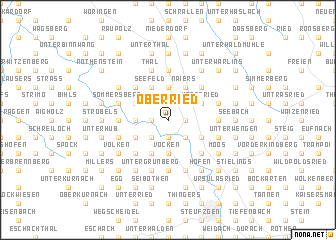 map of Oberried