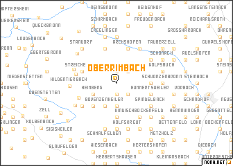 map of Oberrimbach