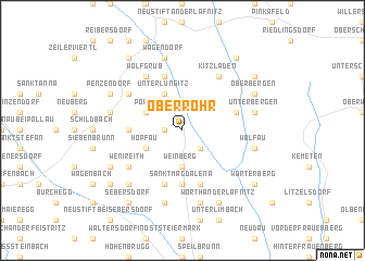 map of Oberrohr