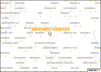 map of Ober Sankt Georgen