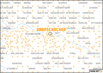 map of Oberschacher
