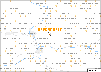 map of Oberscheld