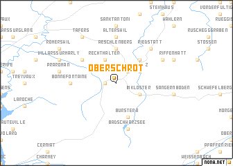 map of Oberschrot