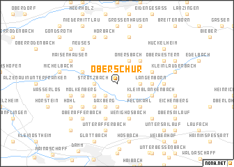 map of Oberschur