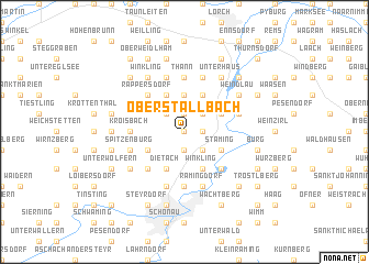 map of Oberstallbach