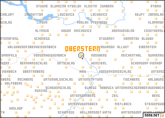 map of Oberstern