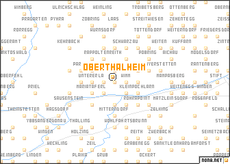 map of Oberthalheim