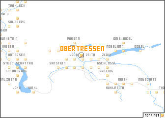 map of Obertressen