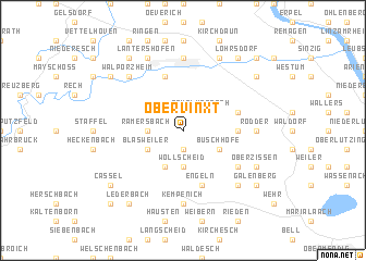 map of Obervinxt
