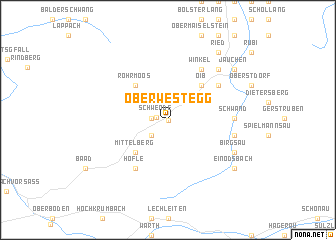 map of Oberwestegg