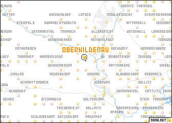 map of Oberwildenau