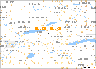 map of Oberwinklern