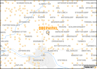 map of Oberwinkl