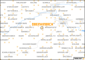 map of Oberwirbach