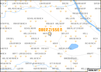 map of Oberzissen