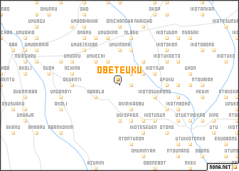 map of Obete Uku