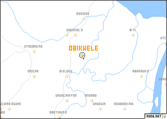 map of Obikwele
