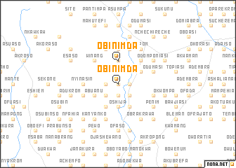 map of Obinimda