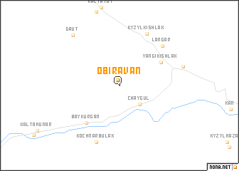 map of Obiravan