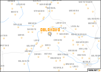 map of Oblakovo