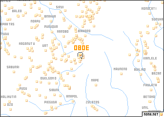 map of Oboe