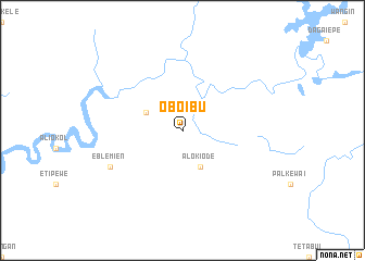 map of Oboibu