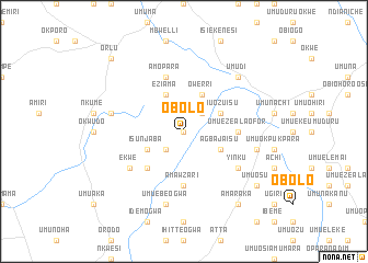 map of Obolo