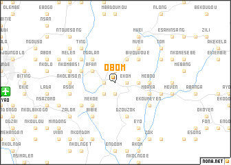 map of Obom