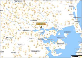 map of Obong