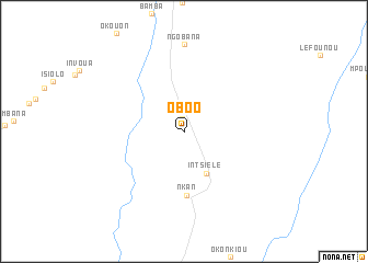 map of Oboo