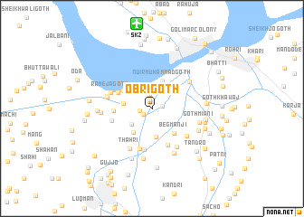 map of Obri Goth