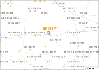 map of Obritz