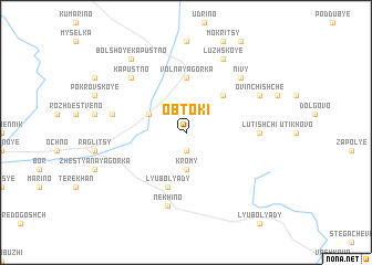 map of Obtoki