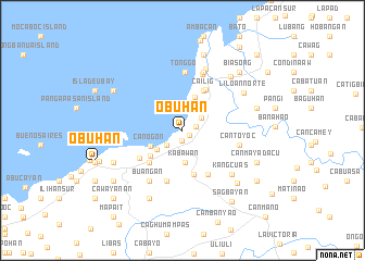 map of Obuhan