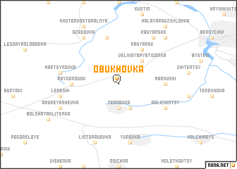 map of Obukhovka