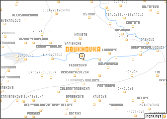 map of Obukhovka