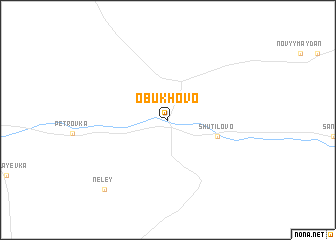 map of Obukhovo