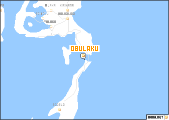 map of Obulaku